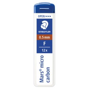 Astuccio 12 mine sottili F Staedtler Mars® Micro Carbon 0,5 mm - 250 05-F