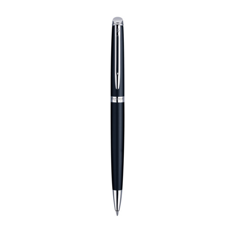 Penna a sfera Waterman Hemisphere GT inchiostro blu Waterman nero con finiture placcate in palladio - S0920870