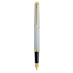 Penna stilografica Waterman Hemisphere GT inchiostro blu Waterman Stainless Steel GT 23K - S0920330