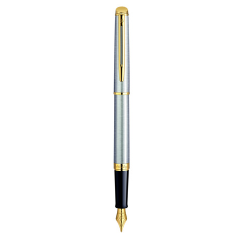 Penna stilografica Waterman Hemisphere GT inchiostro blu Waterman Stainless Steel GT 23K - S0920330