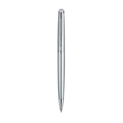 Penna a sfera Waterman Hemisphere GT inchiostro blu Waterman argento con finiture placcate in palladio - S0920470