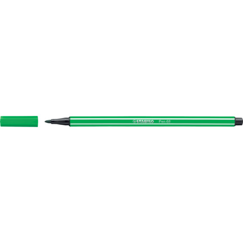 Pennarelli Stabilo Pen 68 tratto 1 mm verde 68/36