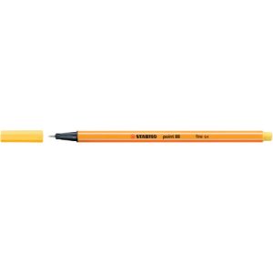 Fineliner Stabilo Point 88® 0,4 mm giallo 88/44