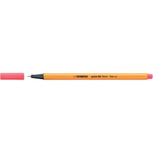 Fineliner Stabilo Point 88® 0,4 mm rosso neon 88/040