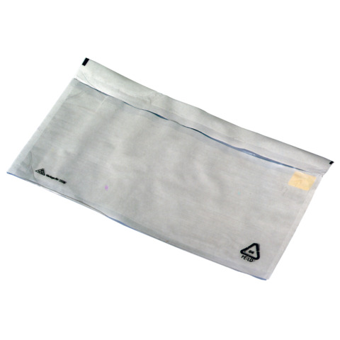 Busta Docufix portadocumenti trasparente senza scritta - conf. 250 pz formato 240x110 mm - LD