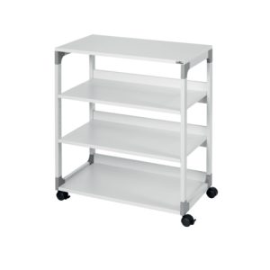 Mobiletto multifunzione versatile Durable System 88 - 750x879x432 mm grigio - 3711-10