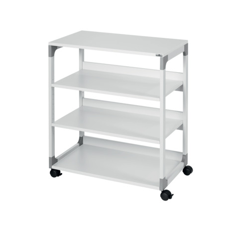 Mobiletto multifunzione versatile Durable System 88 - 750x879x432 mm grigio - 3711-10