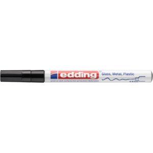 Marcatore a vernice Edding 780 - colore nero 4-780001