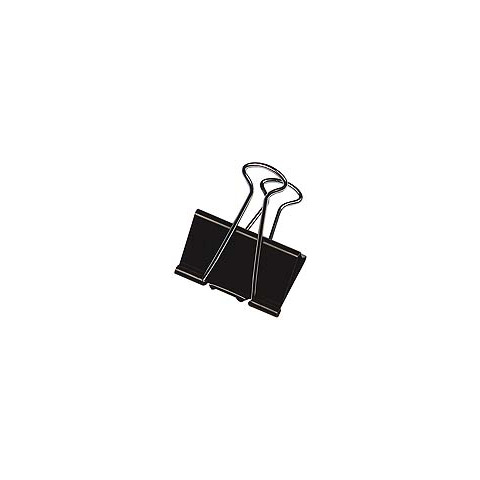 Molle Double Click Q-Connect Foldback nero 42 mm conf. da 10 - KF01285