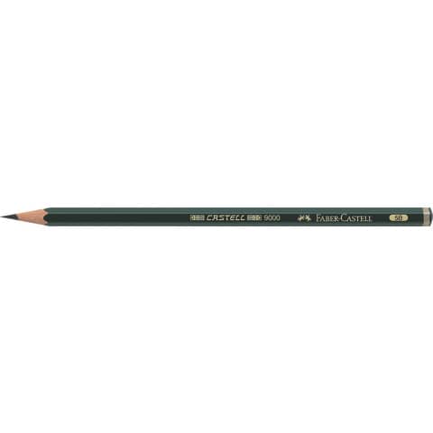 Matita di grafite Faber-Castell CASTELL 9000 5B - 119005