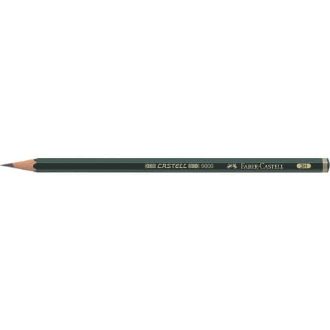 Matita di grafite Faber-Castell CASTELL 9000 3H - 119013