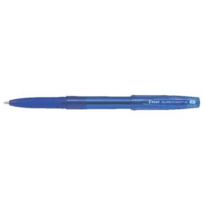 Penna a sfera Pilot Super Grip G fine con cappuccio - conf. 12 pezzi - inchiostro blu - 001657