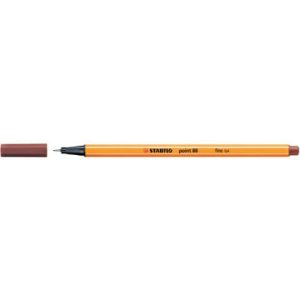 Fineliner Stabilo Point 88® 0,4 mm terra di Siena bruciata 88/75