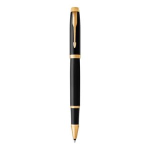 Penna roller Parker IM punta F inchiostro nero Black GT 1931659
