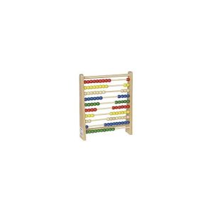 Abaco con struttura in legno naturale Donau 22x5x27 cm - 322144