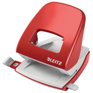 Perforatore 5008 2 fori - 30 fogli Leitz NeXXt Series Leitz rosso metallizzato 50080025
