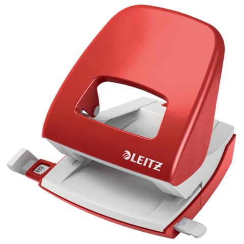 Perforatore 5008 2 fori - 30 fogli Leitz NeXXt Series Leitz rosso metallizzato 50080025
