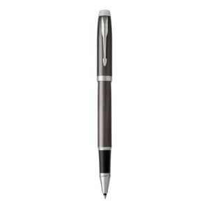 Penna roller Parker IM punta F inchiostro nero Dark Espresso CT 1931664