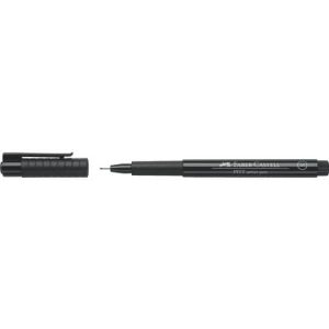 Pitt Artist Pen Faber-Castell fineliner P super fine - colore nero - 167199
