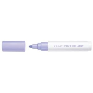 Marcatore multisuperficie Pilot Pintor a base d'acqua punta in fibra 4,5 mm viola pastello - 002373