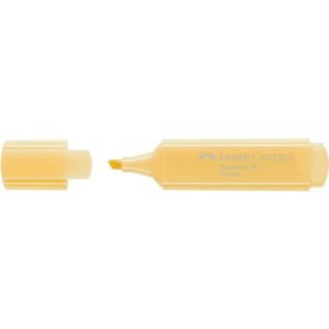 Evidenziatore Faber-Castell Textliner 1546 - conf. 10 pz - colore pastel vaniglia - 154667