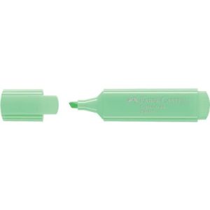 Evidenziatore Faber-Castell Textliner 1546 - conf. 10 pz - colore pastel verde chiaro - 154666