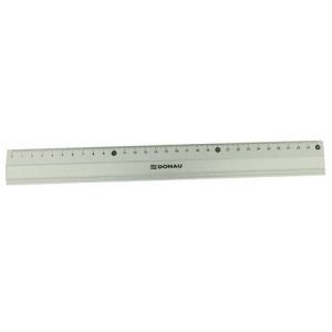 Righello in alluminio Donau 30 cm grigio 322208024