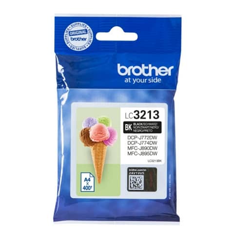 Cartuccia Brother nero  LC3213BK