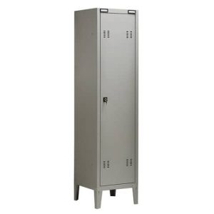 Spogliatoio sporco/pulito Tecnical 2 a 1 posto acciaio 7/10 monoblocco 43x47x180 cm - C1-SP