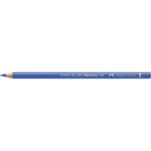 Matite colorate permanenti Faber Castell Polychromos mina 3,8 mm conf. 6 pezzi - oltremare - 110120