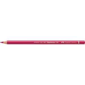 Matite colorate permanenti Faber Castell Polychromos mina 3,8 mm conf. 6 pezzi - cremisi alizarina - 110226
