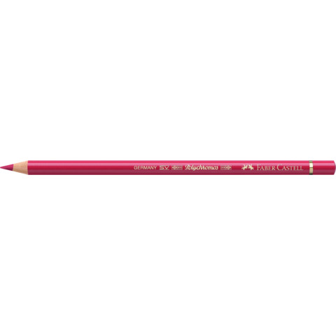 Matite colorate permanenti Faber Castell Polychromos mina 3,8 mm conf. 6 pezzi - cremisi alizarina - 110226