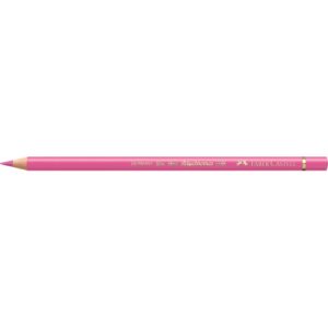 Matite colorate permanenti Faber Castell Polychromos mina 3,8 mm conf. 6 pezzi - rosa robbia - 110129