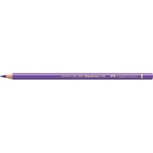 Matite colorate permanenti Faber Castell Polychromos mina 3,8 mm conf. 6 pezzi - viola - 110138