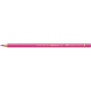 Matite colorate permanenti Faber Castell Polychromos mina 3,8 mm conf. 6 pezzi - rosa porpora chiaro - 110128