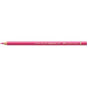 Matite colorate permanenti Faber Castell Polychromos mina 3,8 mm conf. 6 pezzi - carminio rosato - 110124