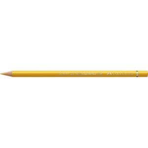 Matite colorate permanenti Faber Castell Polychromos mina 3,8 mm conf. 6 pezzi - giallo napoletano scuro - 110184