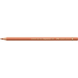 Matite colorate permanenti Faber Castell Polychromos mina 3,8 mm conf. 6 pezzi - ocra bruciato - 110187