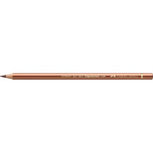 Matite colorate permanenti Faber Castell Polychromos mina 3,8 mm conf. 6 pezzi - rame - 110252