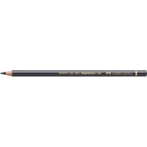 Matite colorate permanenti Faber Castell Polychromos mina 3,8 mm conf. 6 pezzi - verde caldo IV - 110275