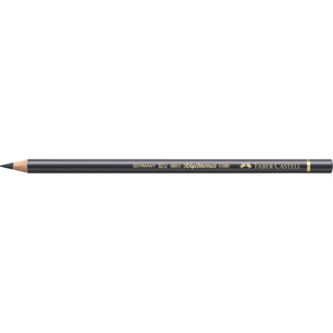 Matite colorate permanenti Faber Castell Polychromos mina 3,8 mm conf. 6 pezzi - verde caldo IV - 110275