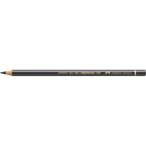 Matite colorate permanenti Faber Castell Polychromos mina 3,8 mm conf. 6 pezzi - seppia scura - 110175