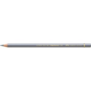 Matite colorate permanenti Faber Castell Polychromos mina 3,8 mm conf. 6 pezzi - grigio freddo III - 110232