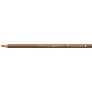 Matite colorate permanenti Faber Castell Polychromos mina 3,8 mm conf. 6 pezzi Faber-Castell terra d'Umbria naturale -