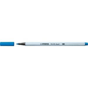 Pennarello Stabilo Pen 68 brush - punta a pennello - M 1 mm blu scuro 568/41