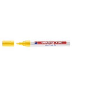 Marcatore a vernice edding 750 punta conica 2-4 mm giallo E-750 005