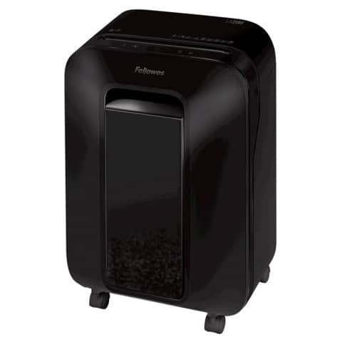 Distruggidocumenti uso personale P-4 Fellowes Powershred LX200 22 L - taglio a miniframmenti 4x12 mm nero 5502201