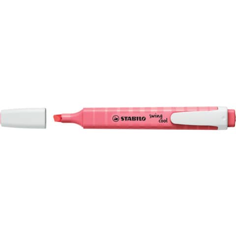 Evidenziatore Swing Cool Pastel Stabilo fior di ciliegio - 275/150-8