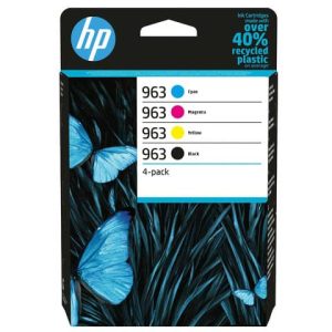 Cartuccia HP 963 nero, ciano, magenta e giallo N/C/M/G 6ZC70AE
