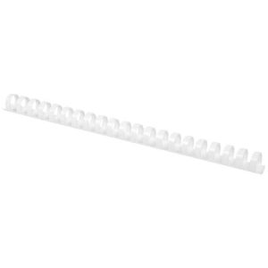 Spirali in PVC per rilegatura Q-Connect 18 mm - colore bianco - conf. 50 pezzi - KF32115